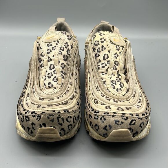 Nike Women’s Leopard with Orange AirMax Sz 7 - Picture 3 of 10